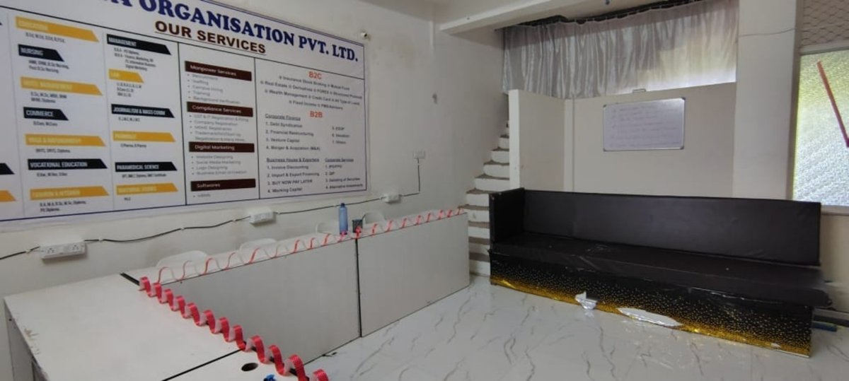 Vaidhya Organisation services wall, Mandsaur office